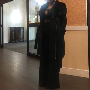 V-Neck Wide Leg Jumpsuit